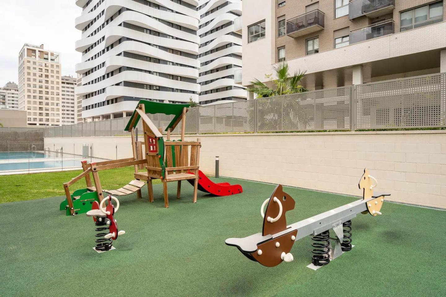 Werentvlc - Espectacular Duplex Terraza Y Piscina Apartment Valencia Ngoại thất bức ảnh
