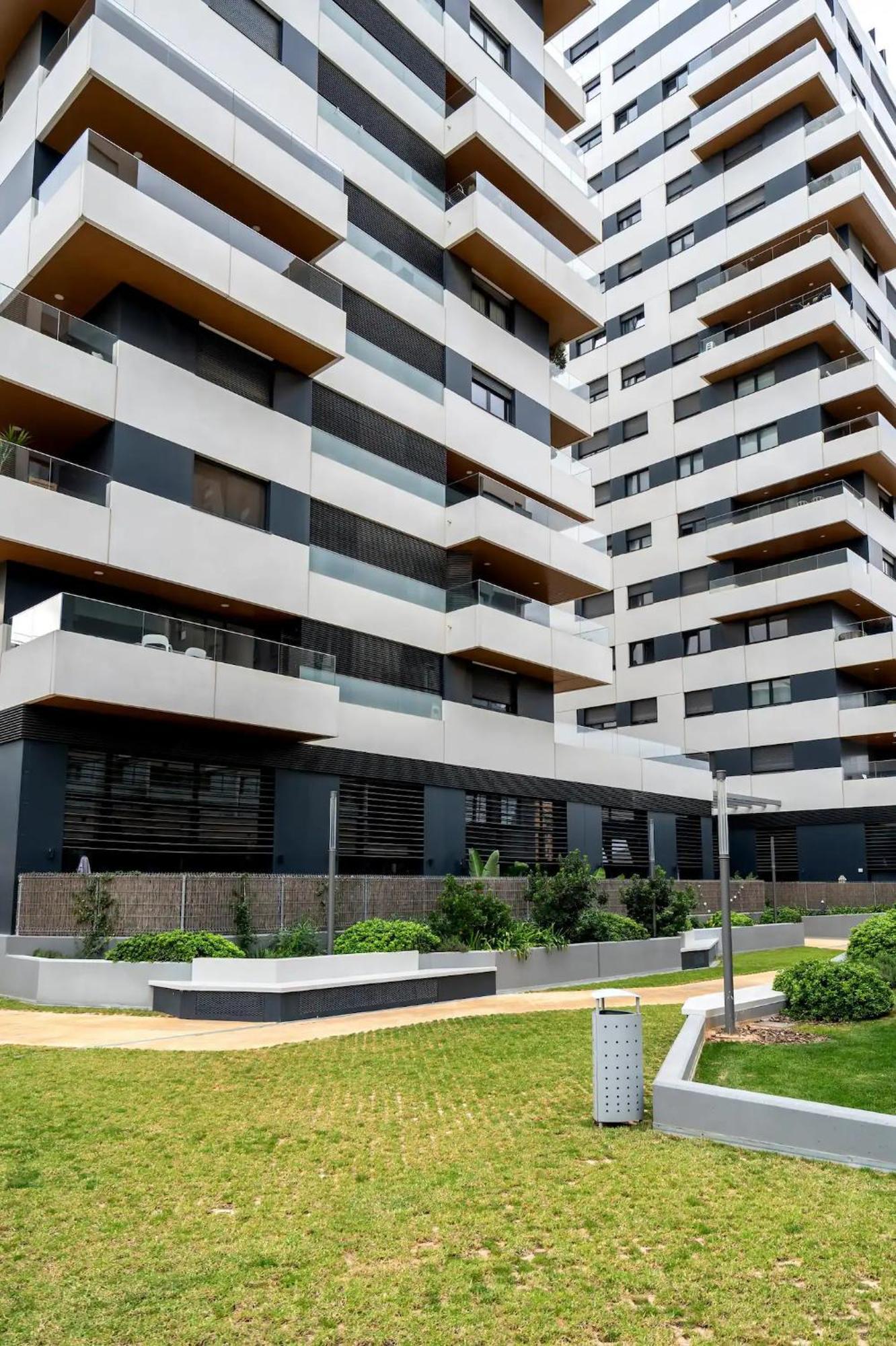 Werentvlc - Espectacular Duplex Terraza Y Piscina Apartment Valencia Ngoại thất bức ảnh